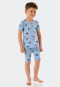 Pajamas short fine rib organic cotton seal pirates air - Boys World
