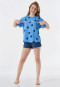 Pyjamas short Organic Cotton dots light blue - Nightwear