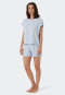 Schlafanzug kurz Organic Cotton Ringel air - Just Stripes
