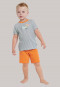 Pyjama court Organic Cotton rayures rat plongeur multicolore - Rat Henry