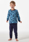 Pajamas long cuffs construction site vehicles light blue - Boys World