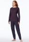 Pajamas long cuffs stripes multicolor - Comfort Nightwear