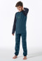 Pajamas long interlock checks mineral - Nightwear