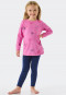 Pyjama lang biologisch katoen legging sterren ruimte roze - Girls World