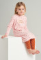 Pyjama long coton bio pois inscription rose - Natural Love