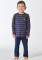 Pigiama lungo a righe in volpe curry - Nightwear bambini