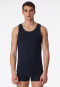 Blue-black sleeveless shirt - "Long Life Soft"