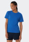 Tee-shirt manches courtes bleu atlantique - Revival Antonia