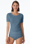 Shirt short sleeve atlantic blue - Revival Greta