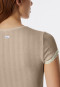 T-shirt manches courtes beige - Revival Agathe