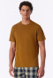 Short Sleeve Shirt in Curry - Mix+ Relax