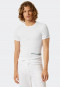 Shirt met korte mouwen dubbelrib wit - Art Edition by Noah Becker