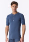Maglietta a maniche corte in denim sbiadito - Revival Karl-Heinz