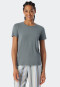 Maglia a maniche corte in modal di colore giada - Mix+Relax