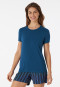 Shirt short-sleeved modal navy - Mix & Relax