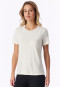 Shirt kurzarm naturweiß - Mix+Relax