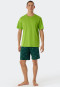 Shirt kurzarm Organic Cotton merzerisiert lime - Mix+Relax