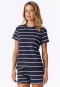 Shirt kurzarm Ringel multicolor - Mix+Relax