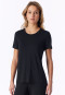 Shirt kurzarm schwarz - Mix+Relax
