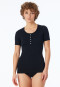 Short-sleeved shirt black - Revival Berta