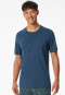 Shirt kurzarm Sweat-Qualität indigo - Mix+Relax