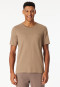 Shirt korte mouw kwaliteit nougat - Mix+ Relax