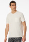 Shirt kurzarm Sweat-Qualität off-white - Mix+Relax