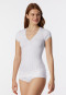 Short-sleeved shirt white - Revival Agathe