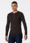 Maglia a maniche lunghe color espresso - Revival Karl-Heinz