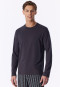 Shirt langarm graphit - Mix+Relax