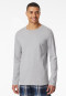 Shirt long-sleeve gray-mottled - Mix+Relax