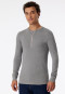 Chemise manches longues gris chiné - Revival Karl-Heinz