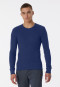 Tee-shirt à manches longues indigo - Revival Friedrich