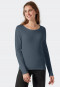 Shirt langarm jeansblau - Revival Martina