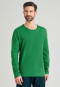 Shirt long-sleeved jersey crew neck green - Mix & Relax