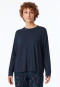 Shirt langarm nachtblau - Mix+Relax