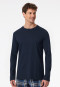 Shirt long-sleeve midnight blue - Mix+Relax