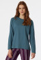 Shirt long-sleeved petrol blue - Mix & Relax