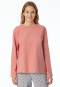 Shirt lange mouwen ronde hals papaya - Mix+ Relax
