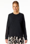Shirt long-sleeve black - Mix+Relax