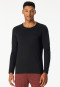 Shirt langarm schwarz - Mix+Relax