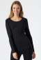 Shirt langarm schwarz - Revival Martina