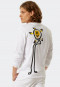 T-shirt blanc à manches longues - Art Edition by Noah Becker