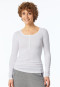 Shirt long-sleeve white - Revival Berta