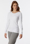 Shirt long-sleeved white - Revival Greta