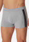 Shorts 3-pack biologisch katoen strepen grijs-gemêleerd - 95/5