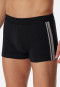 Shorts 3-pack biologisch katoen strepen zwart - 95/5