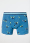 Lot de 3 shorts en coton bio ceinture élastique tissée rayures et imprimé dragon - 95/5