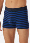 Boxer briefs 3-pack organic cotton woven elastic waistband solid-colored/striped multicolored - 95/5