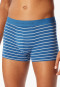 Shorts 3er-Pack Organic Cotton Webgummibund uni/gestreift mehrfarbig - 95/5